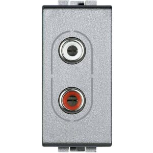 Anschlussdose RCA 2-Fach TECH Bticino NT4281