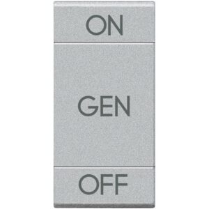 Wippe "On-Gen-Off" 1-Modulig Tech Bticino NT4911AFN