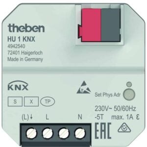 KNX 1-fach Heizungsaktor UP, KNX Data Secure THEBEN 4942540