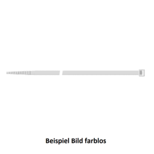 SAPISELCO Kabelbinder 430x4,5mm farblos,VE=100Stk. SEL.2.428