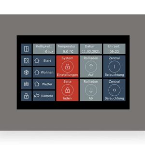KNX Touch Panel VisuControl, Display 17,7 cm / 7 Zoll MDT VC-0701.04