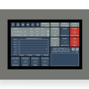 KNX Touch Panel VisuControl, Display 25,4 cm / 10 Zoll MDT VC-1001.04