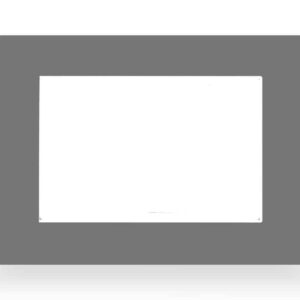 MDT Rahmen Edelstahl-Look gebürstet, 17,7 cm / 7 Zoll MDT VCB-07SI.04