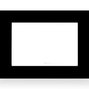 MDT Glasrahmen Schwarz, 25,4 cm / 10 Zoll MDT VCB-10SW.04