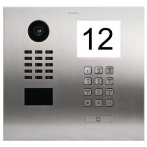 Frontblende für DoorBird D2101xKH, Edelstahl V4A (salzwasser- und flugrostbeständig), gebürstet, DoorBird 423866669