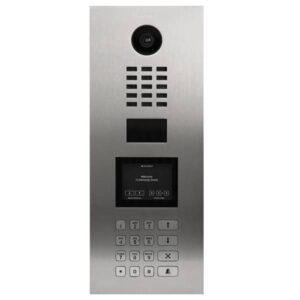 Frontblende für DoorBird D21DKV, Edelstahl V2A, gebürstet, DoorBird 423866638