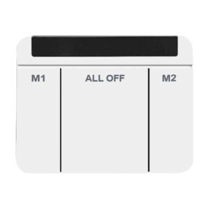 Wippe mit Aufdruck Symbol "Pfeile" für Jalousie, zweiteilige Wippe studioweiß - Busch-art linear® 1785 JA-44G Busch Jaeger 2CKA001751A3393