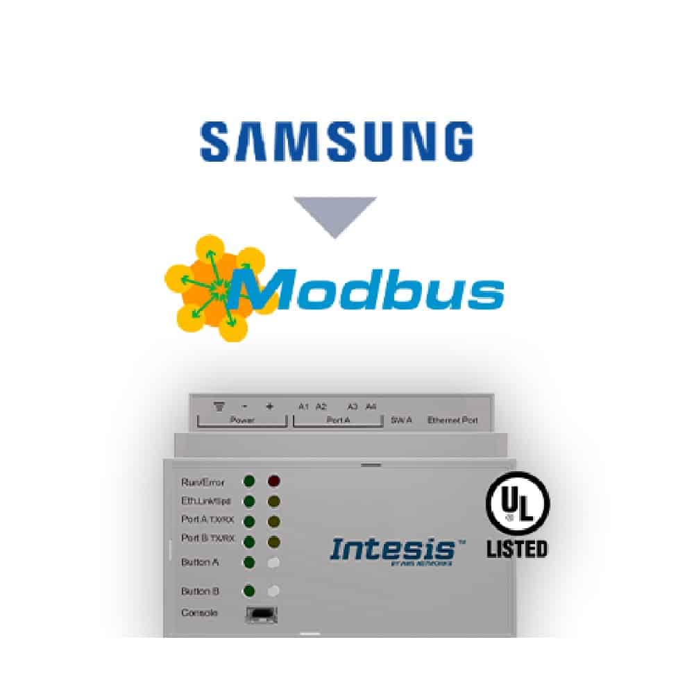 Gateway Von SAMSUNG Nach MODBUS Bis Zu 16 Innenger te Intesis By HMS gateway-von-samsung-nach-modbus-bis-zu-16-innenger-te-intesis-by-hms