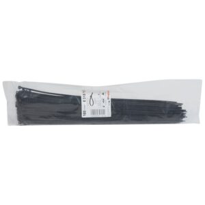 Kabelbinder Colring, schwarz, innenverzahnt, 4.6 x 430 mm(BxL), UV-beständig Legrand 031813