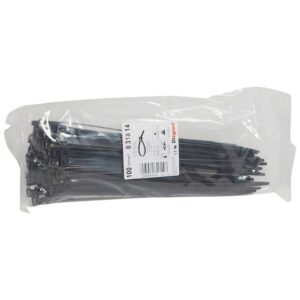 Kabelbinder Colring, schwarz, innenverzahnt, 7,6 x 290 mm(BxL), UV-beständig Legrand 031814