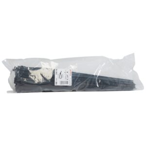 Kabelbinder Colring, schwarz, innenverzahnt, 7,6 x 550 mm(BxL), UV-beständig Legrand 031815