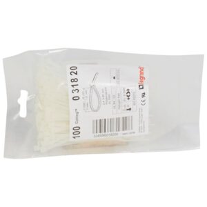 Kabelbinder Colring, farblos, innenverzahnt, 2,4 x 95 mm (Breite x Länge) Legrand 031820