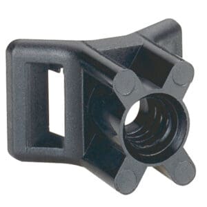 Schraubsockel für Schrauben D=5 mm/Bolzen D=6,35 und 7mm,f.Kabelbinder bis B=9mm Legrand 031950