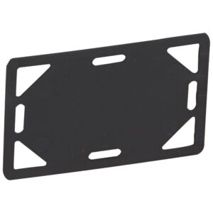Bezeichnungsschild, 75 x 50 mm, für Kabelbinder Breite 9 mm, Beschriftbar Legrand 031980