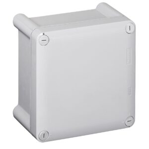 Kunststoffgehäuse, 130 x 130 x 74 mm(H x B x T), IP66 – IK08, Glatte Ausführung Legrand 035013