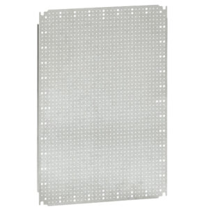 Montageplatte Lina 12,5, Lochplatte, Abmessung  600 x 400 (Höhe x Breite in mm) Legrand 036022