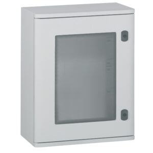 Wandschrank Marina mit Sichtfenster, IP66-IK10, Klasse II, 400x300x206 mm(HxBxT) Legrand 036271