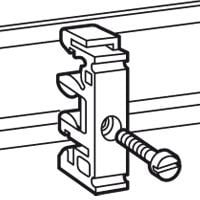 Hutschienenadapter mit Bohrung für Schrauben 4 mm (M4) Legrand 036478