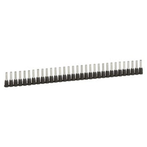 Aderendhülsen Starfix,f.Leiterquerschnitt 1,5 mm² (Schwarz), isoliert,in Bändern Legrand 037664