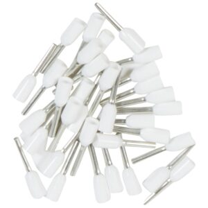 Aderendhülsen Starfix,f.Leiterquerschnitt 0,5 mm² (Weiß),  isoliert, lose. Legrand 037761