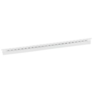 Kennzeichnungssystem Memocab, Ziffer:0 (Schwarz auf Weiß) Legrand 037780