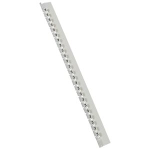 Kennzeichnungssystem Memocab, Ziffer:3 (Schwarz auf Weiß) Legrand 037783