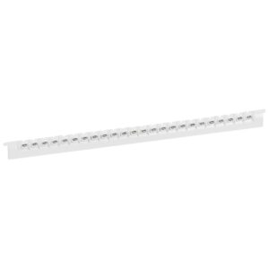 Kennzeichnungssystem Memocab, Ziffer:6 (Schwarz auf Weiß) Legrand 037786