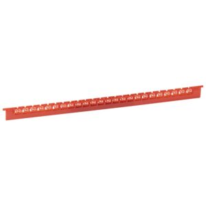 Kennzeichnungssystem Memocab, Ziffer:2 (Rot) Legrand 037810