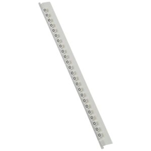 Kennzeichnungssystem Memocab, Buchstabe:O (Schwarz auf Weiß) Legrand 037840
