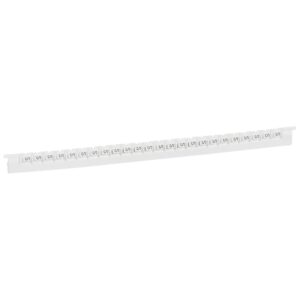 Kennzeichnungssystem Memocab, Buchstabe:S (Schwarz auf Weiß) Legrand 037844