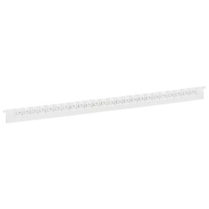 Kennzeichnungssystem Memocab, Symbol:"/" (Schwarz auf Weiß) Legrand 037954