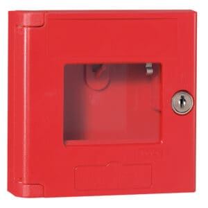Schlüsselkasten IP44-IK07, leer, m.Signalkonta.Meldung z.B."Kasten geöffnet",rot Legrand 038054