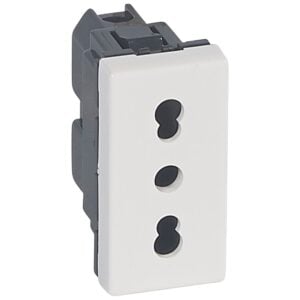 Italienischer Standard (SK), 2P+E 10/16 A, Farbe: weiß Legrand 077511