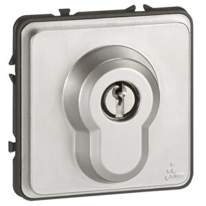 DIN-Profil Gruppentaster Jalousie (SK) Soliroc IP54 IK10 grau Legrand 077875
