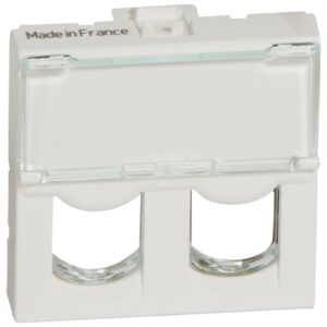 Mosaic Antibakteriell, Potentialausgleichs-Dose-PA-Dose,  Farbe: Ultraweiß Legrand 078603
