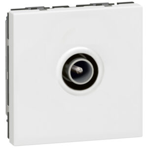 Mosaic TV-Dose 9,52mm 2-modulig Farbe: Ultraweiß Legrand 078782
