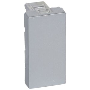 Mosaic Blindabdeckung 1-modulig Farbe: Aluminium Legrand 079270