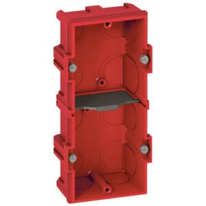 Unterputzdose, 2 x 2 Module, Horizontale oder vertikale Montage Legrand 080142