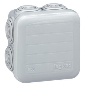 Abzweigdose Plexo,  65 x 65 x 40 mm (H x B x T), IP 55 , 7 Membran-Einführungen Legrand 092005