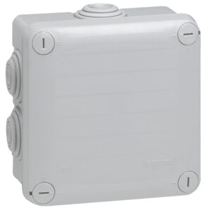 Abzweigdose Plexo,  105 x 105 x 55 mm (H x B x T), IP 55 ,7 Membran-Einführungen Legrand 092022