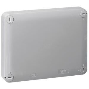Abzweigdose Plexo, 155 x 110 x 74 mm (HxBxT), IP 55, mit 10 Vorprägungen Legrand 092041