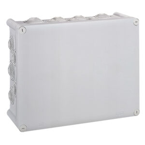 Abzweigdose Plexo, 360 x 270 x 124 mm (HxBxT), IP 55, 10 Membran-Einführungen Legrand 092092
