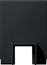 Adapter Ltg.einf. Kanal 15 x 15 mm System 55 Schwarz m Gira 1069005