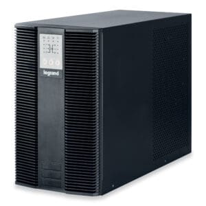 USV-Anlage 3000VA(2700W), Online, Überbr.Zeit 5 Min(70% Last), Tower, 6IEC/2FR Legrand 310159