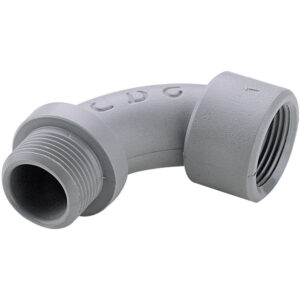 Nylon-Bogen 90° M16 Grau Legrand 386292