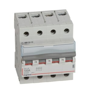 Lasttrennschalter DX3, 4-polig, 100A 400 VAC, Gebrauchskategorie AC-22A Legrand 406489