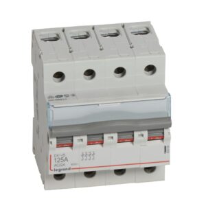 Lasttrennschalter DX3, 4-polig, 125A 400 VAC, Gebrauchskategorie AC-22A Legrand 406490