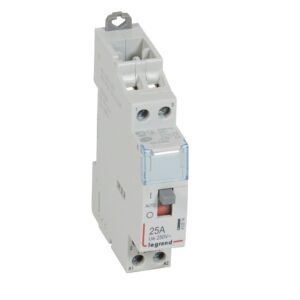 CX3 Schütz 24V 25A, 2 Schliesser, mit Handschalter Legrand 412514