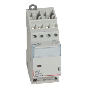 CX3 Schütz 230V 25A, 2 Öffner+2 Schliesser, ohne Handschalter Legrand 412533