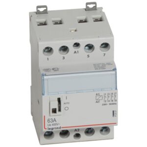 CX3 Schütz 230V 63A, 4 Öffner,mit Handschalter Legrand 412557